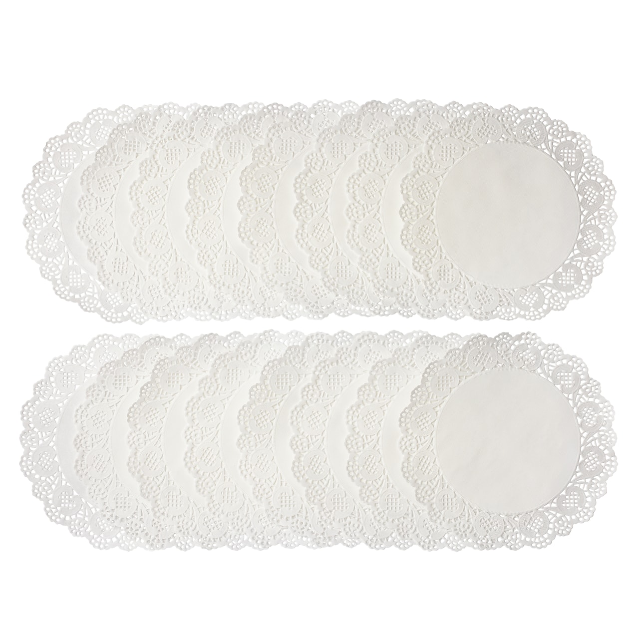 12 Packs: 16 ct. (192 total) 8" Paper Doilies by Celebrate It®